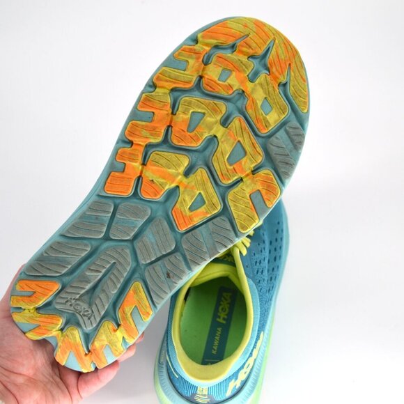 Hoka One One Kawana Running Shoes Sunlit Ocean Mist 1123164-SOOM Mens 8.5 - Picture 6 of 9